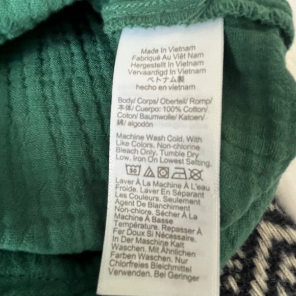 J.Crew Factory Lamppost Green Gauze blouse - Picture 6 of 11